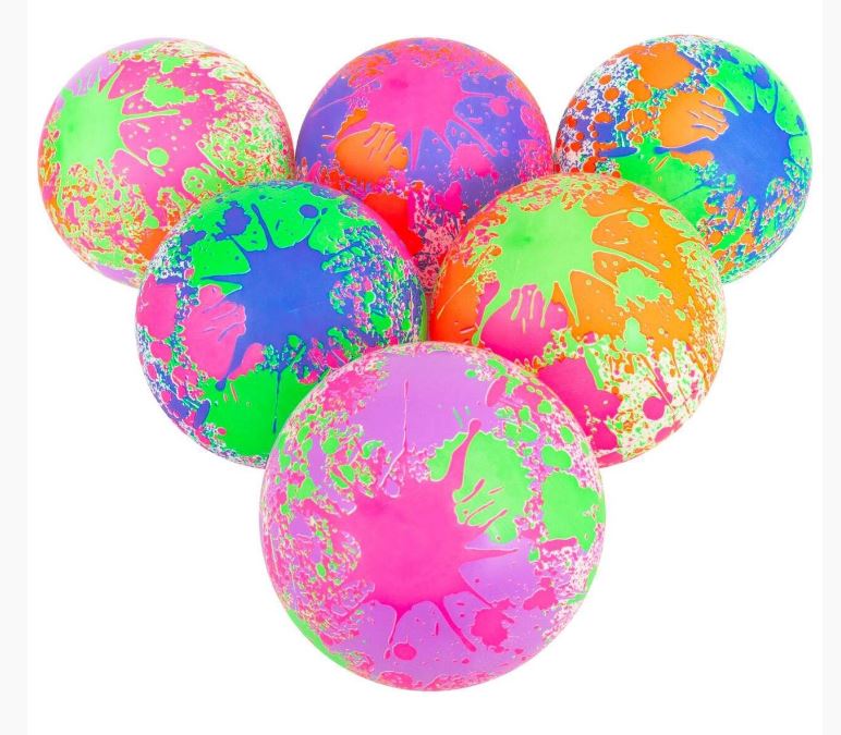 Ballon gonflable splatter 9''