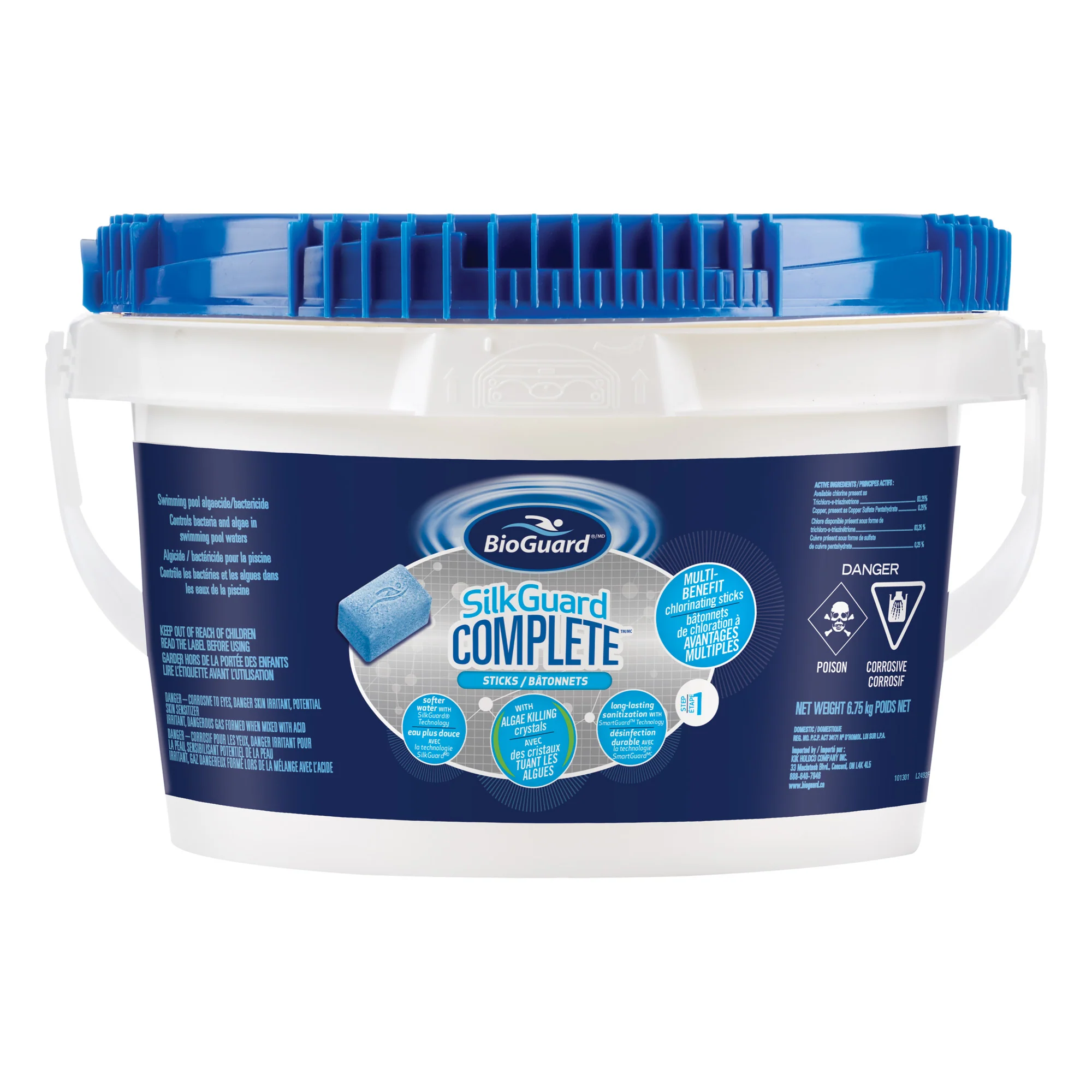 Bâtonnets de chlore pour piscine silkguard complete - BIOGUARD - Image 2