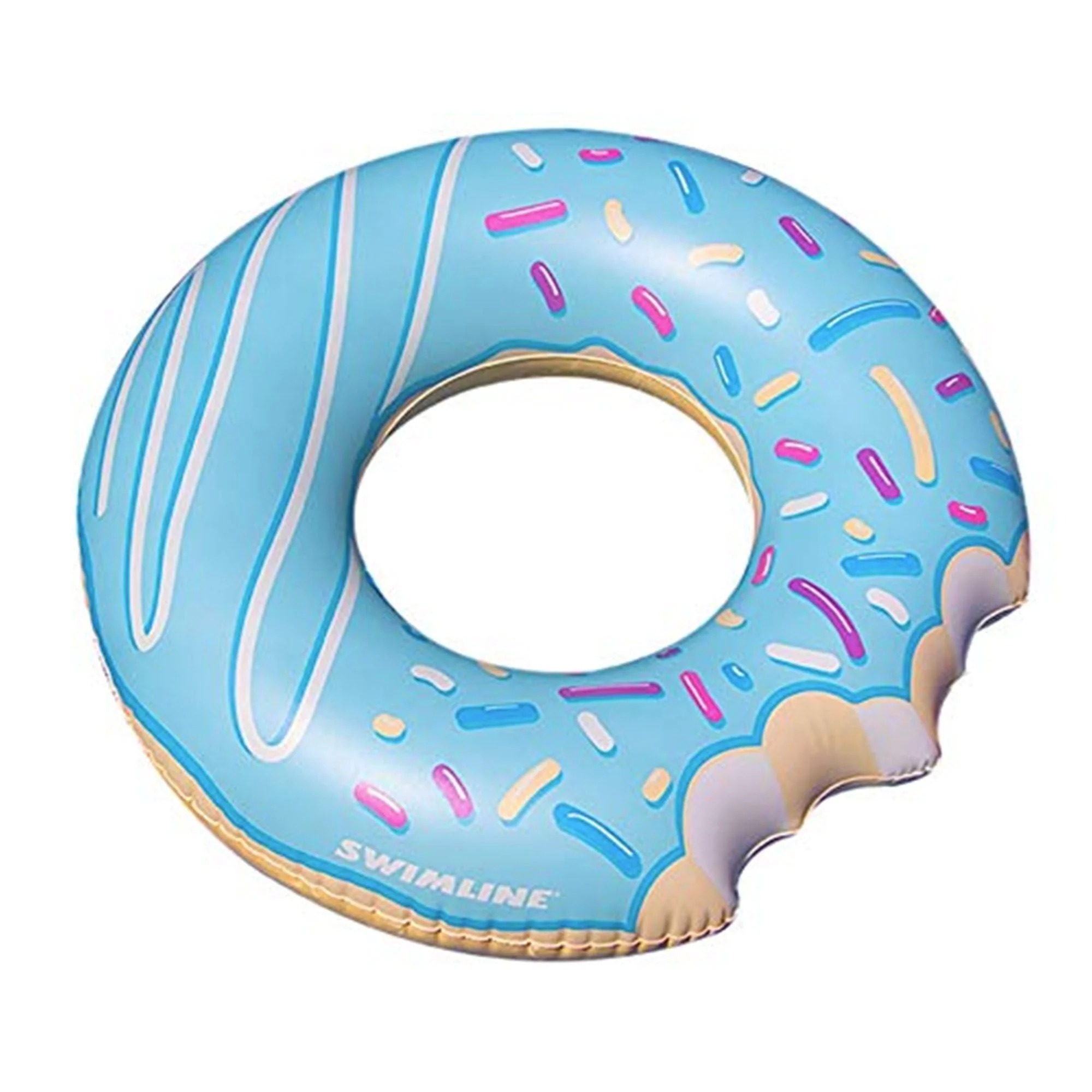 Flotteur de piscine en forme de beignet