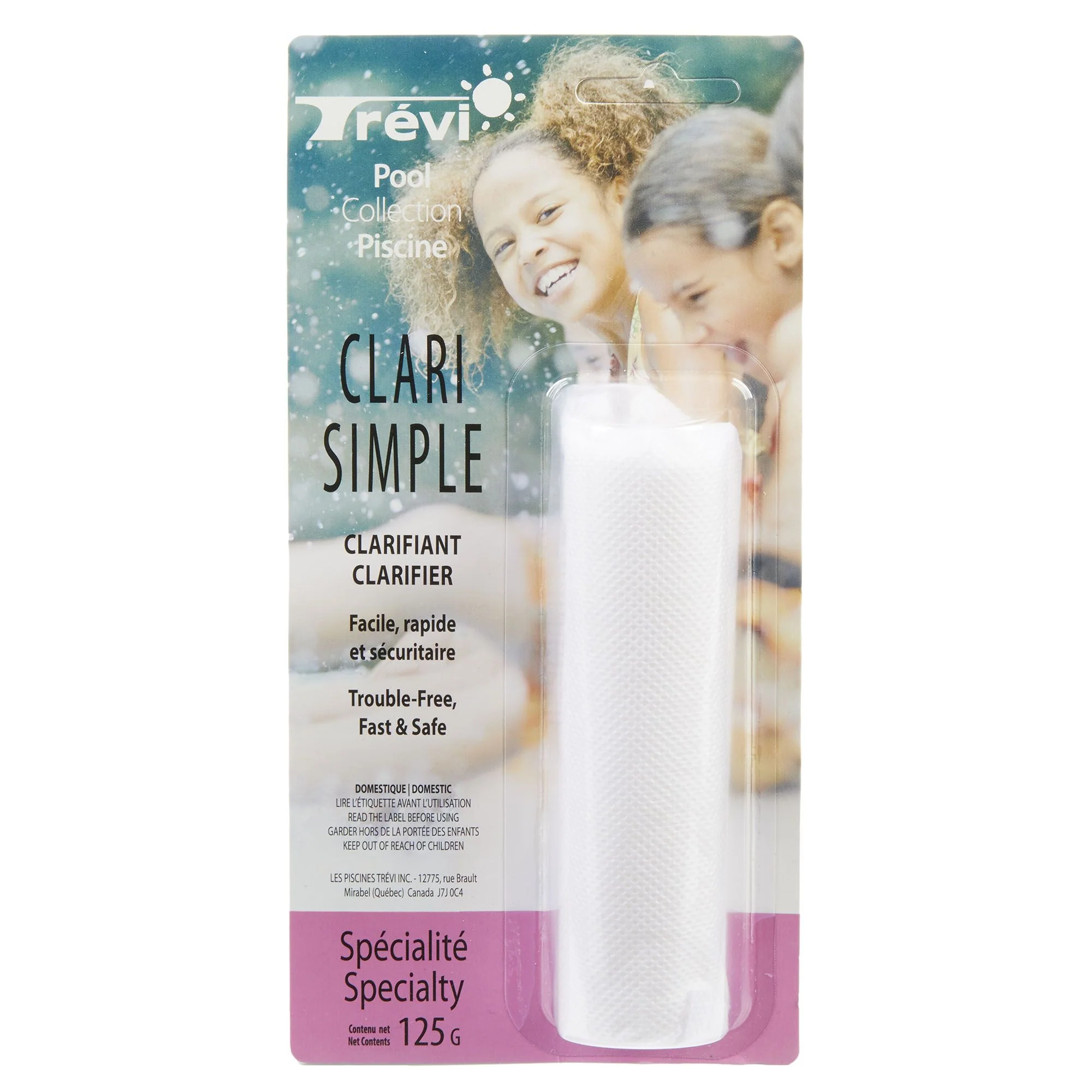 Clarifiant en pastilles pour piscine - Clari simple