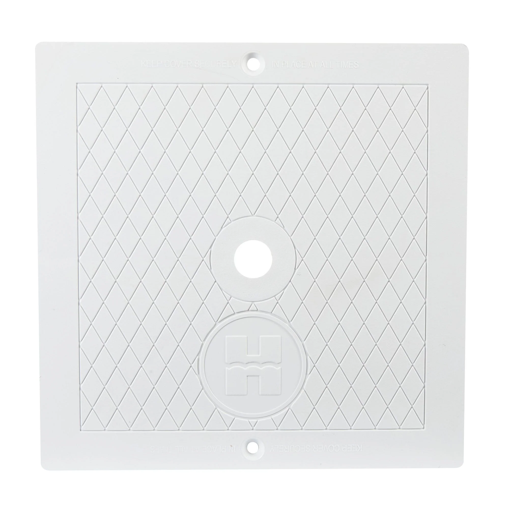 Couvercle d'écumoire carré blanc