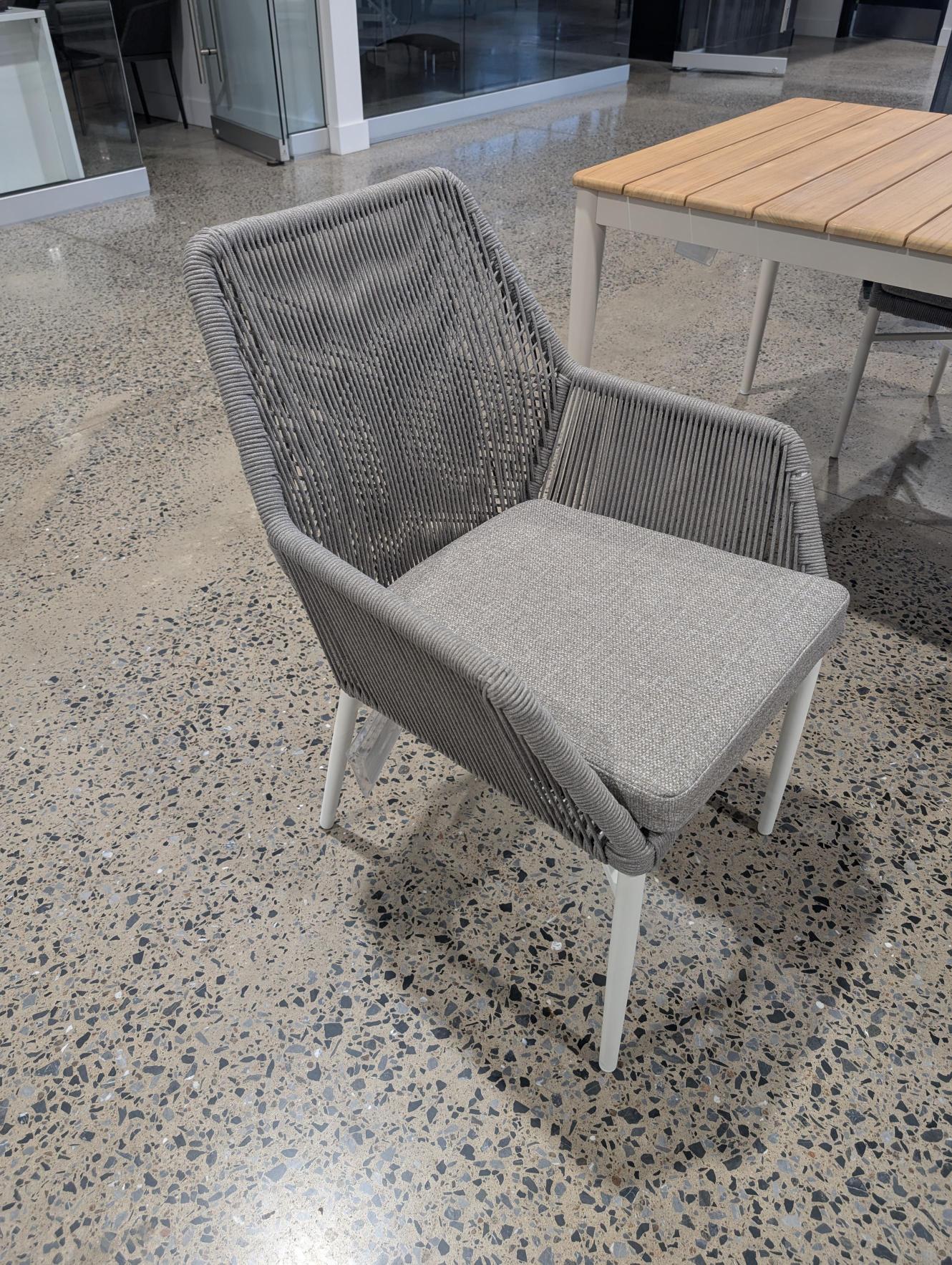 Chaise à dîner Dublin Brun clair - Démonstrateur avec imperfections