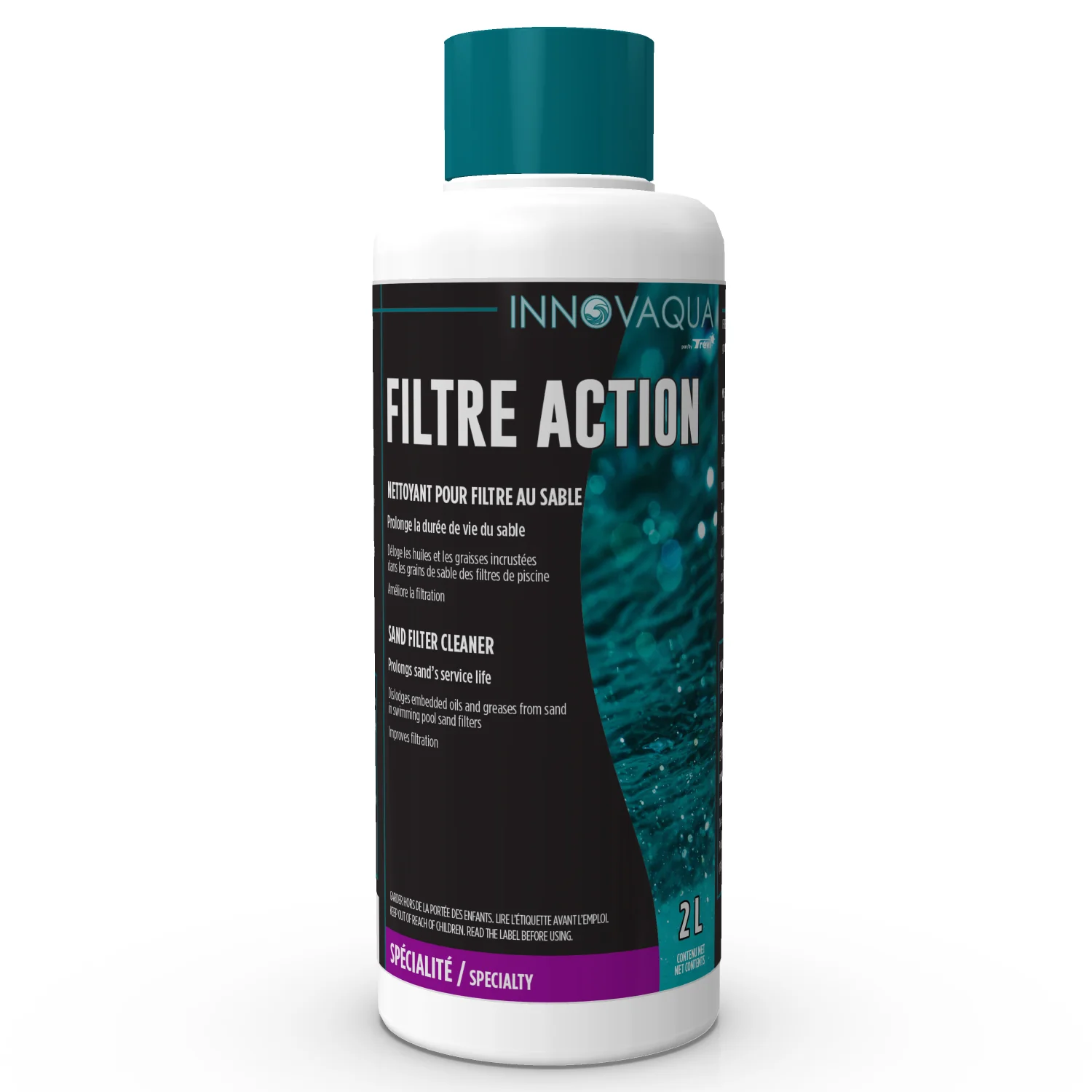 Nettoyant à filtres pour piscine - FILTRE ACTION 2L