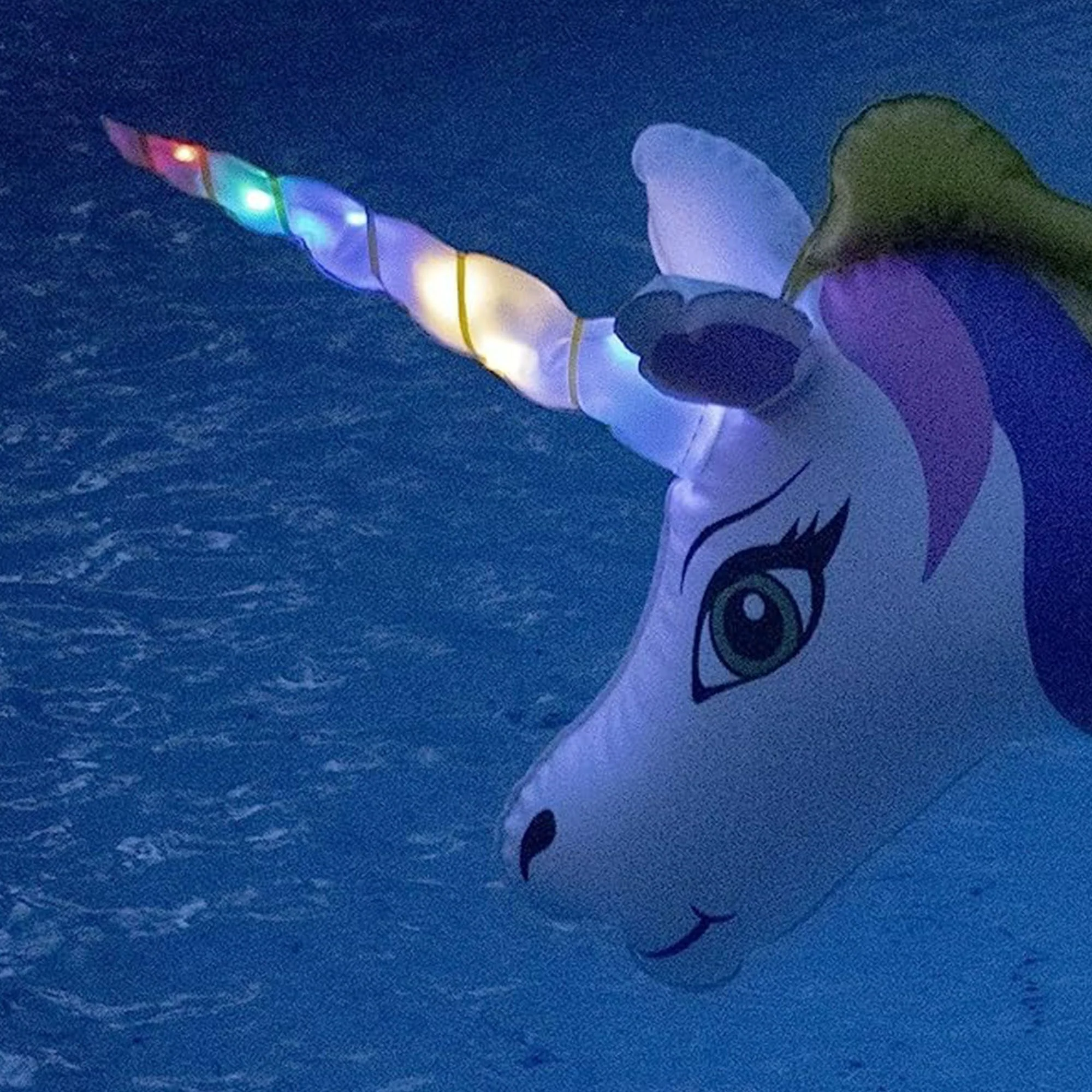 Anneau de paillettes de licorne LED - Image 2
