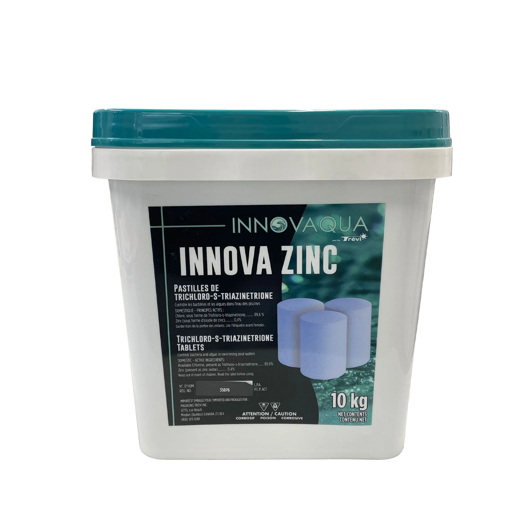 Pastilles de chlore pour piscine avec zinc INNOVA Zinc - Image 2