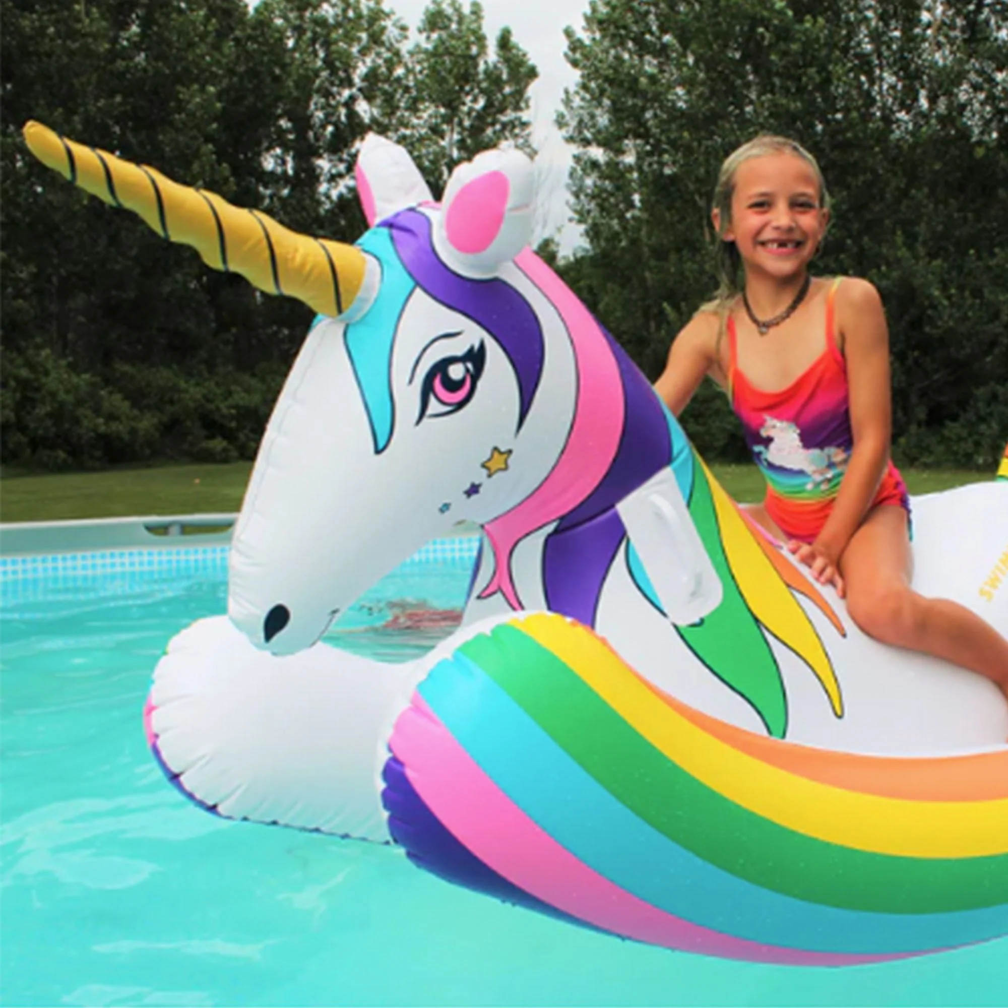 Fauteuil à bascule licorne - Image 2