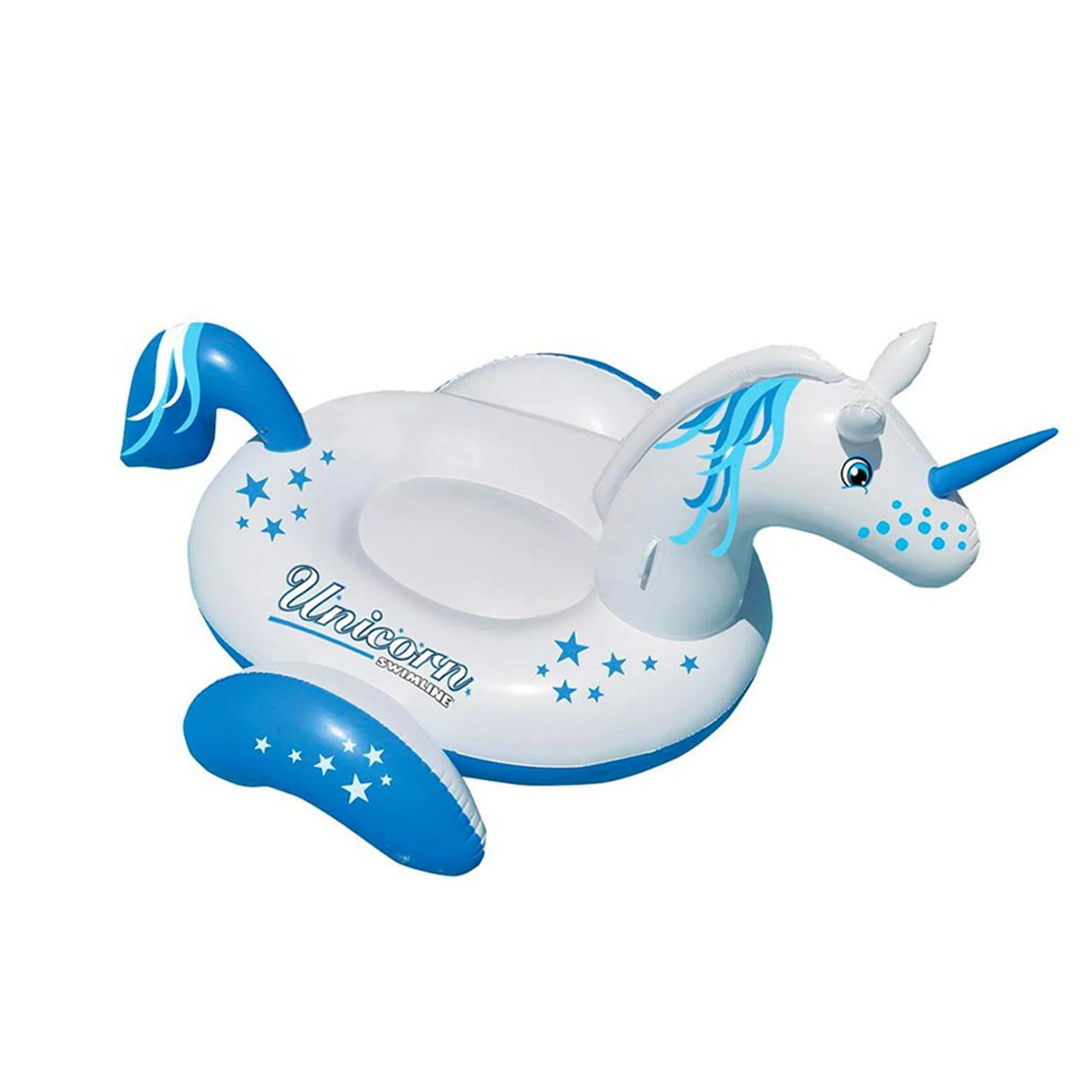 Flotteur de piscine licorne géante à enfourcher