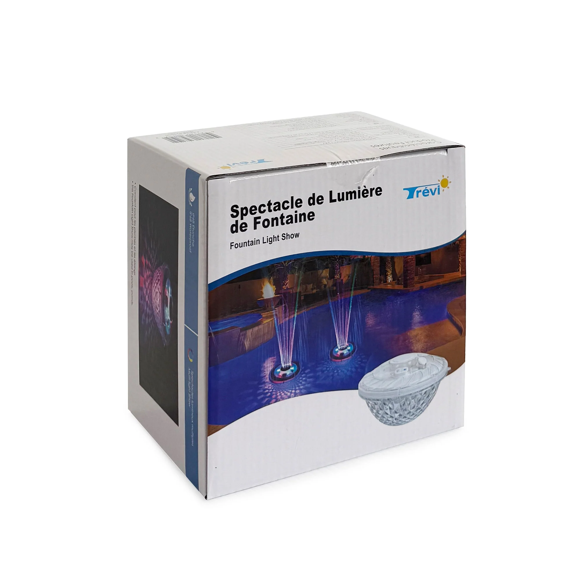 Lumière solaire flottante pour piscine