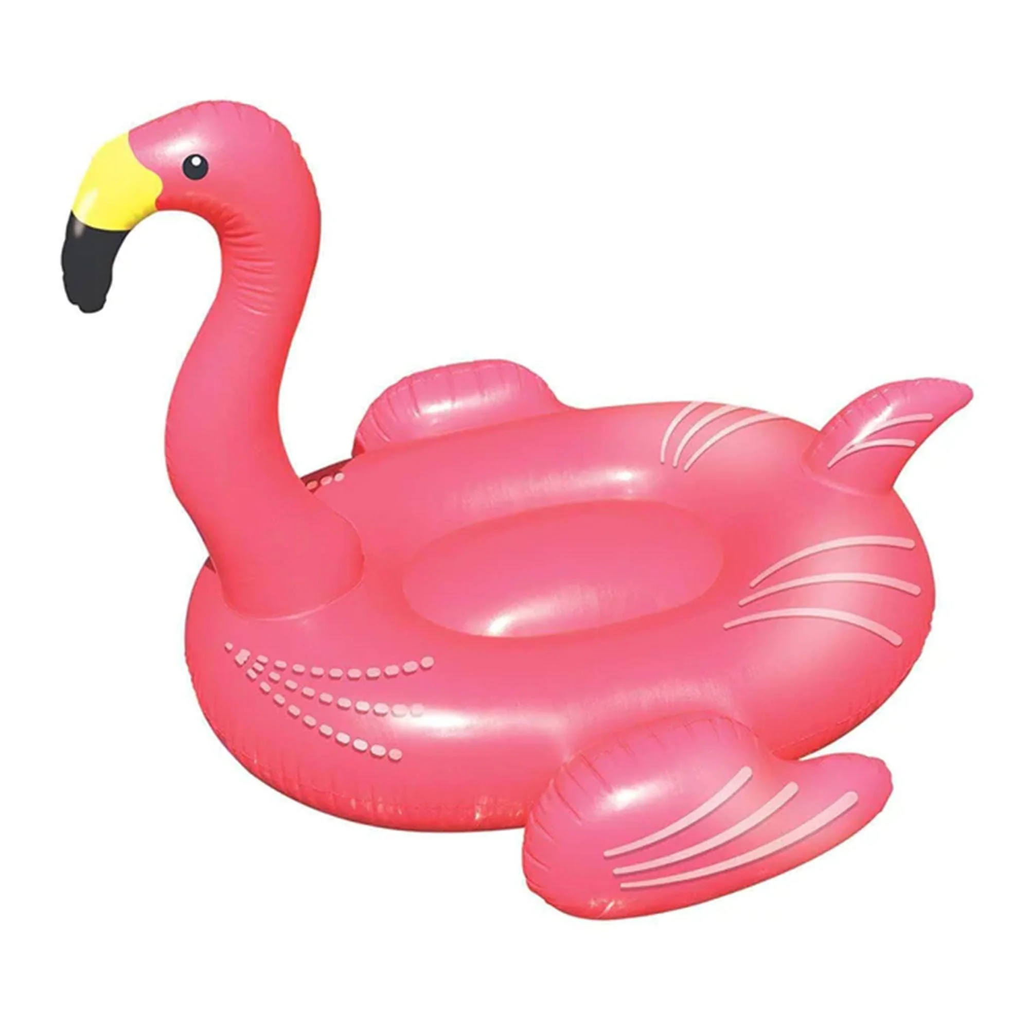 Flamant rose géant gonflable