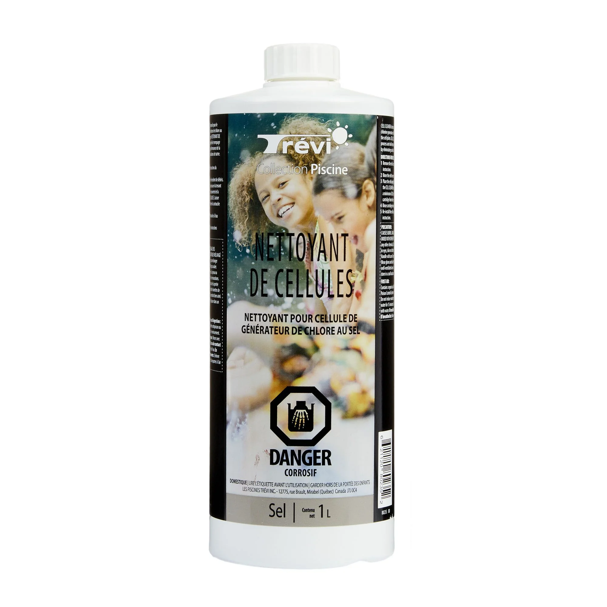 Nettoyant de cellule pour piscine au sel