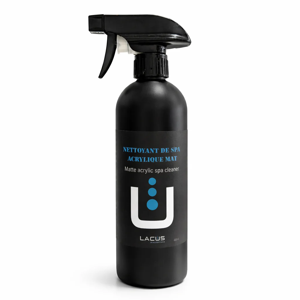 Nettoyant pour spa acrylique mat