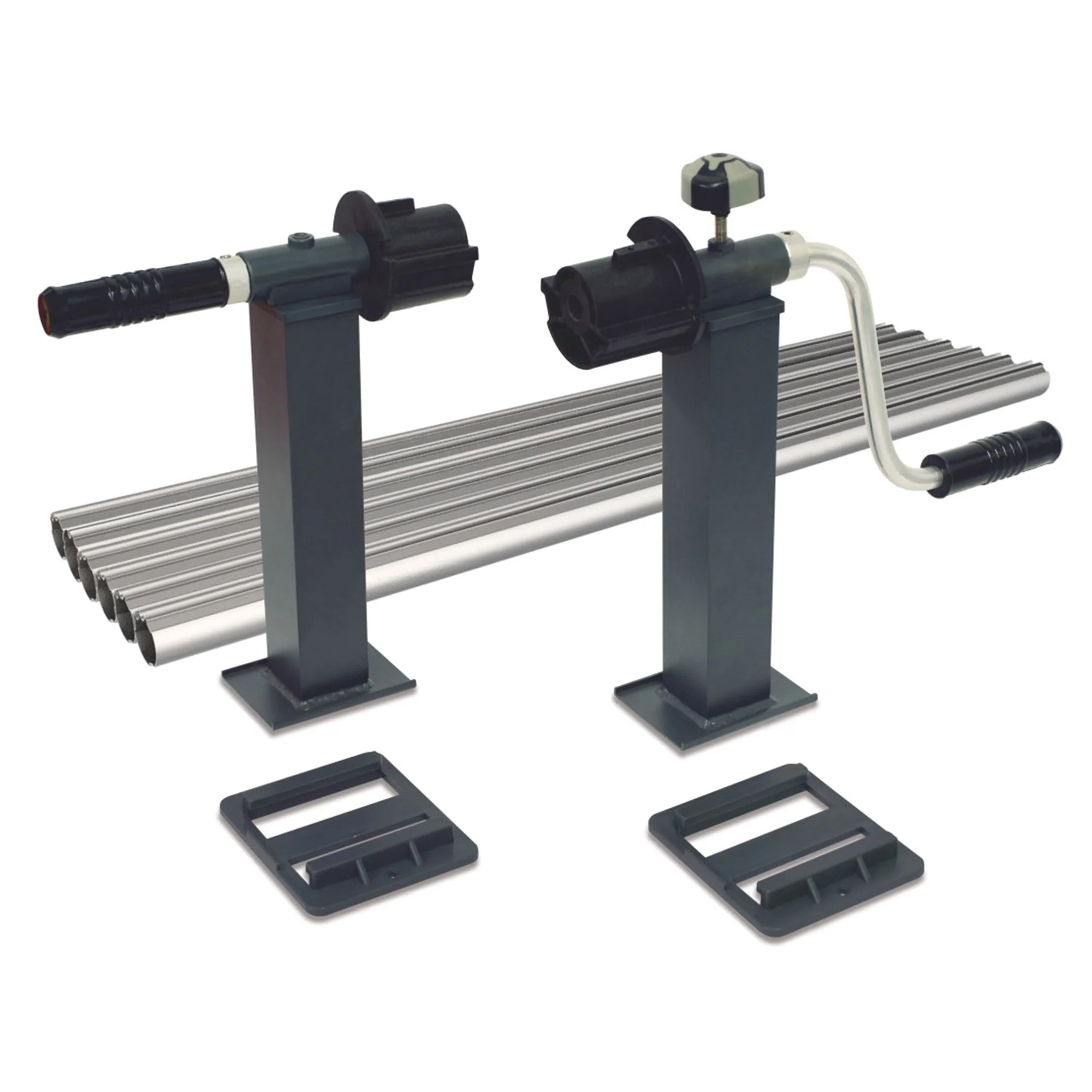Base et tube rouleau solaire - Piscine hors terre