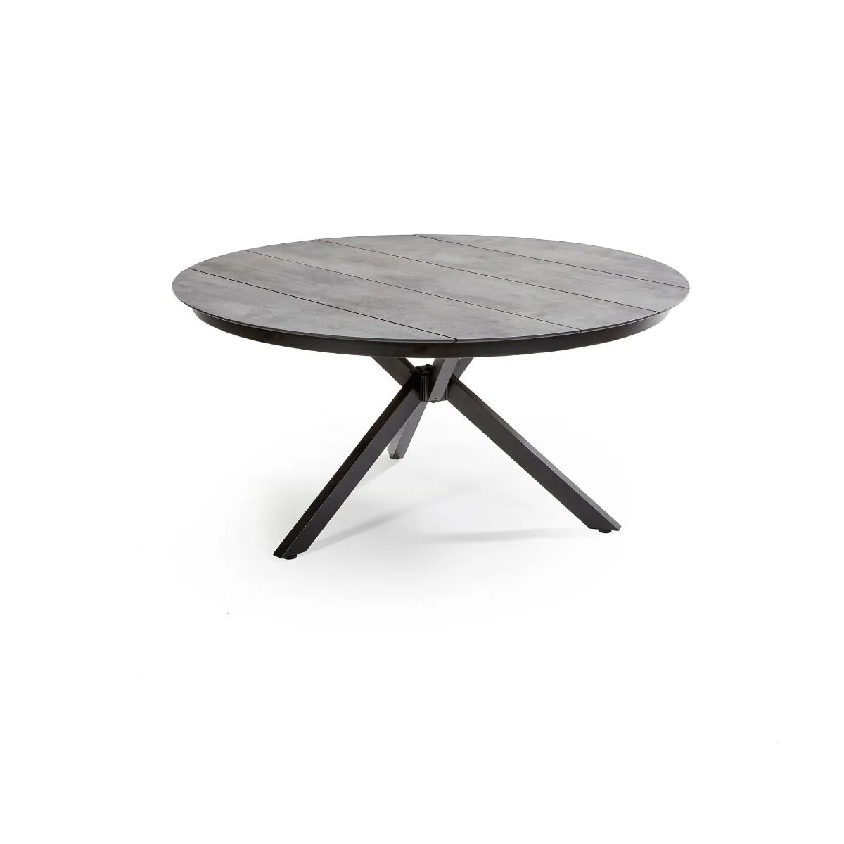 Table Aruba effet de bois gris - Image 3