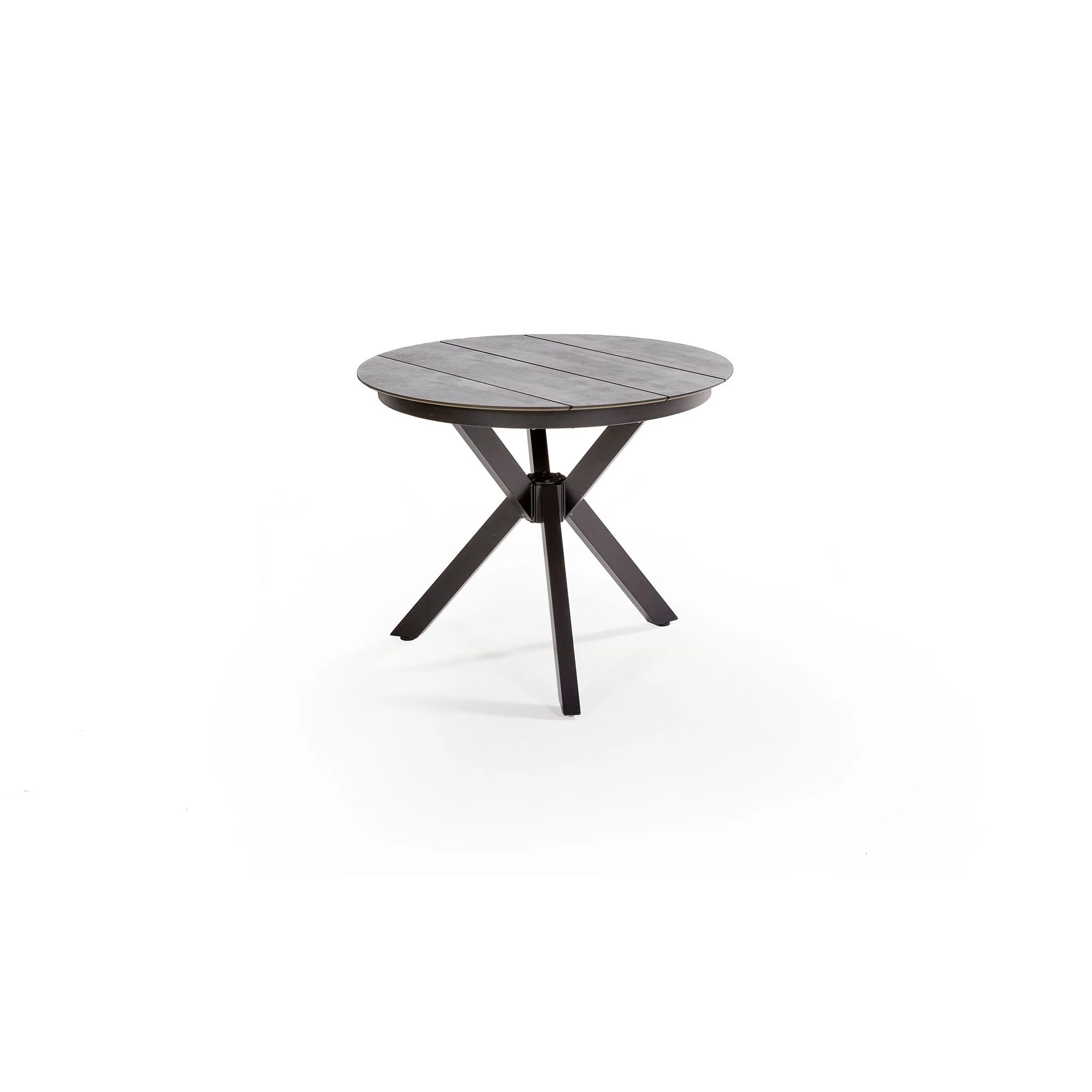 Table Aruba effet de bois gris - Image 4