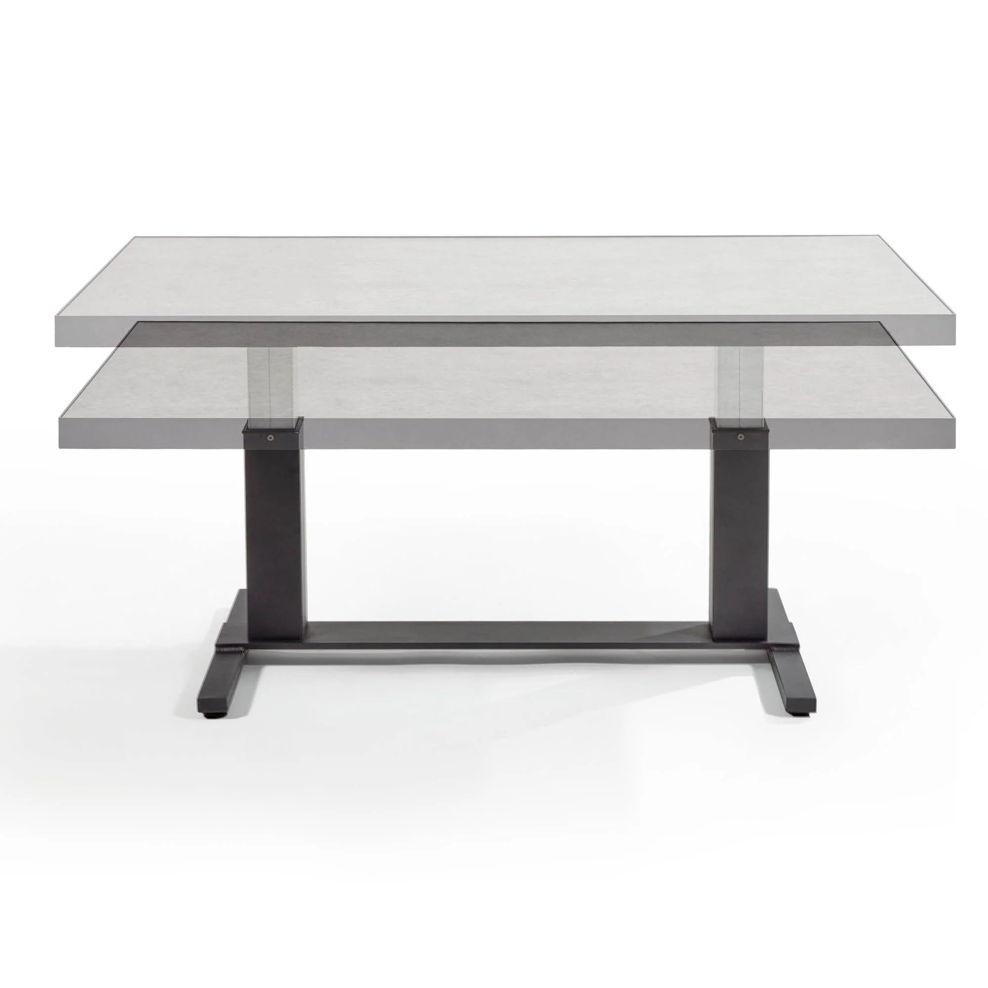 Table ajustable Santiago grise - Démonstrateur avec imperfections - Image 4