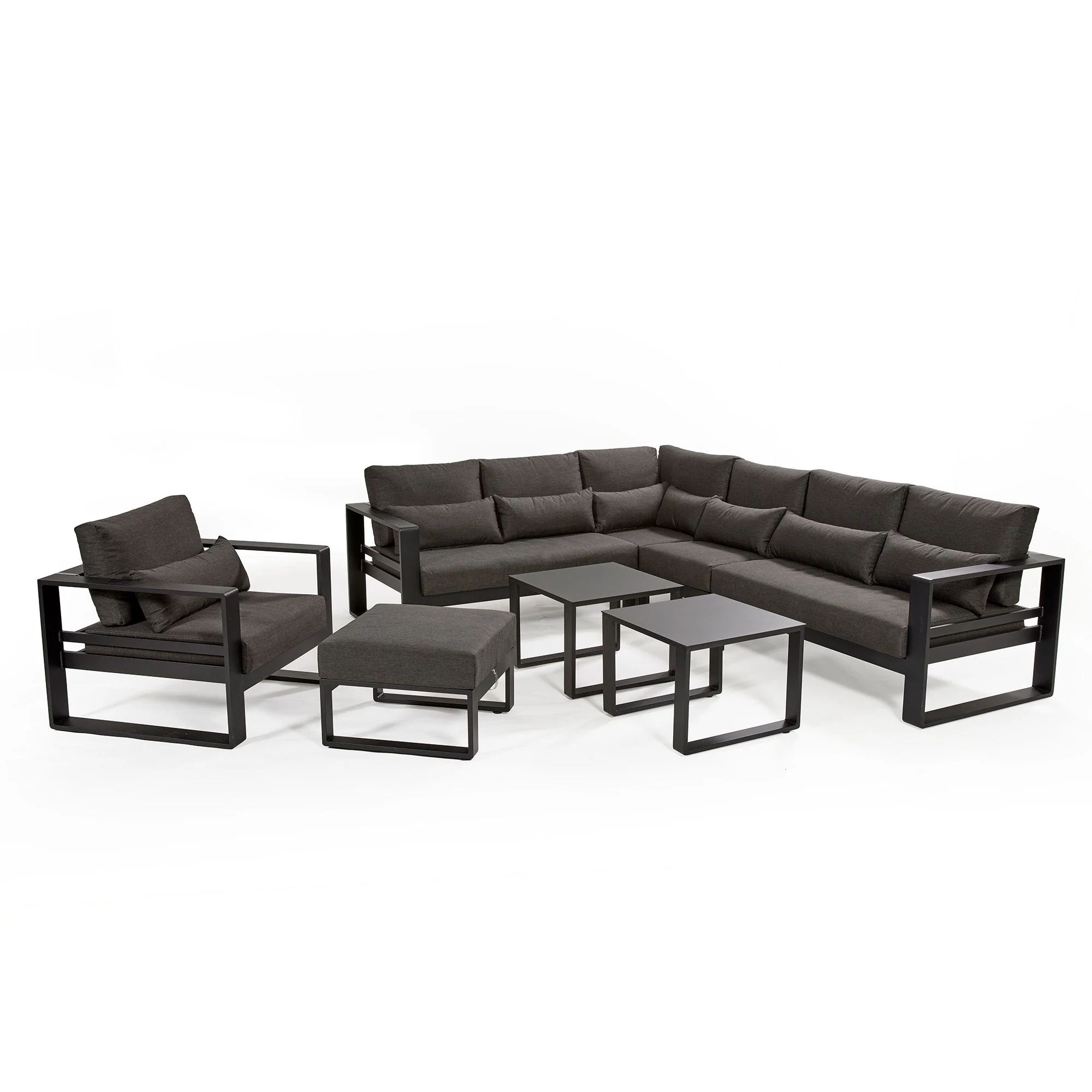 Sectionnel Nikki II – Design contemporain avec trois options de table