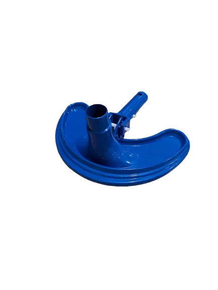 Tête d'aspirateur demi lune bleu