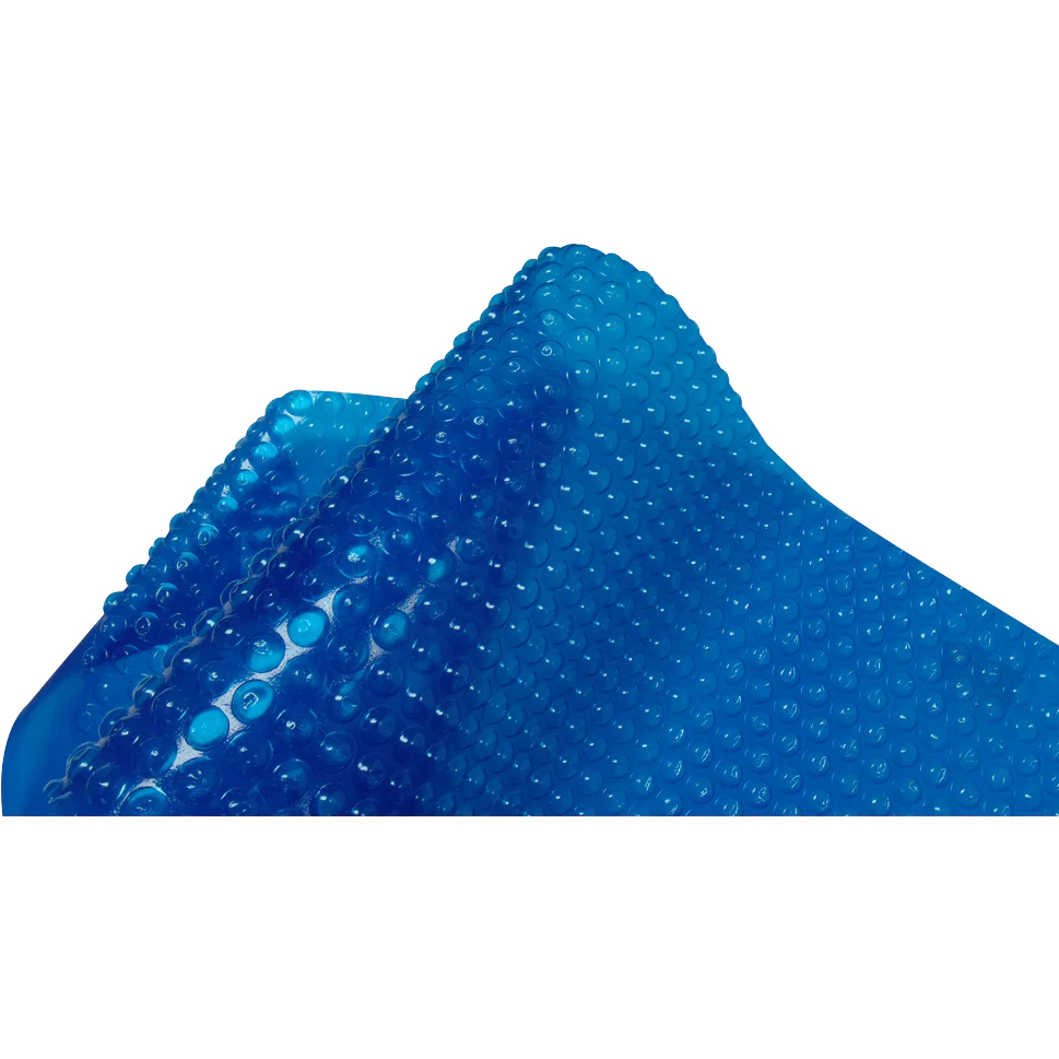 Toile solaire bleue – Piscine hors terre ovale