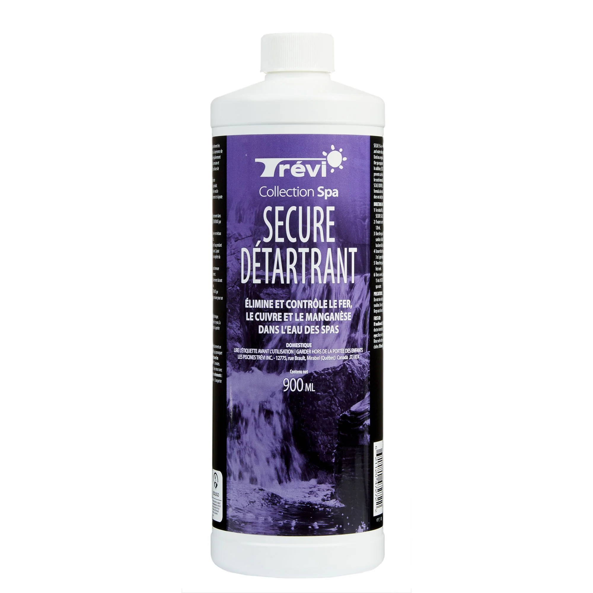 Anti-métaux pour spa - Secure détartrant
