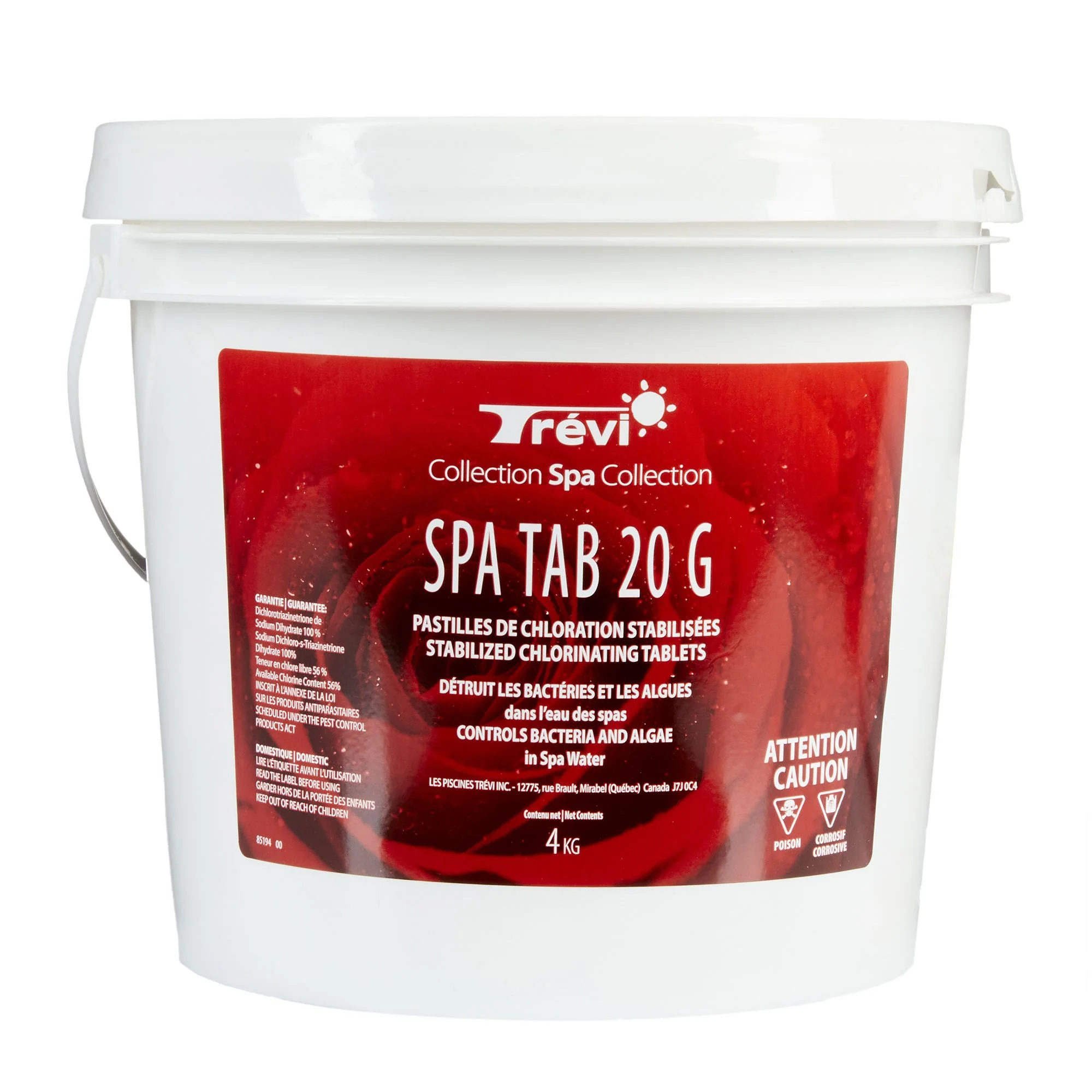 Pastilles de chlore Trévi Spa Tab à dissolution rapide pour spa - Image 2