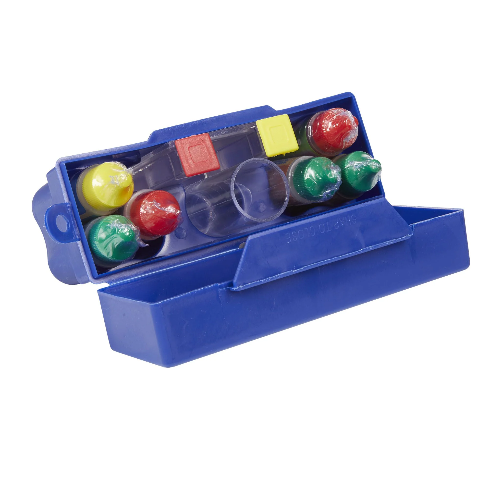 Kit de test liquide pour piscine et spa – 5‑en‑1 – gouttelettes