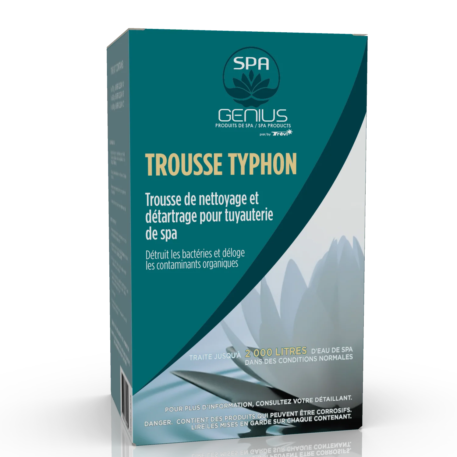 Trousse de nettoyage de tuyauterie Typhon