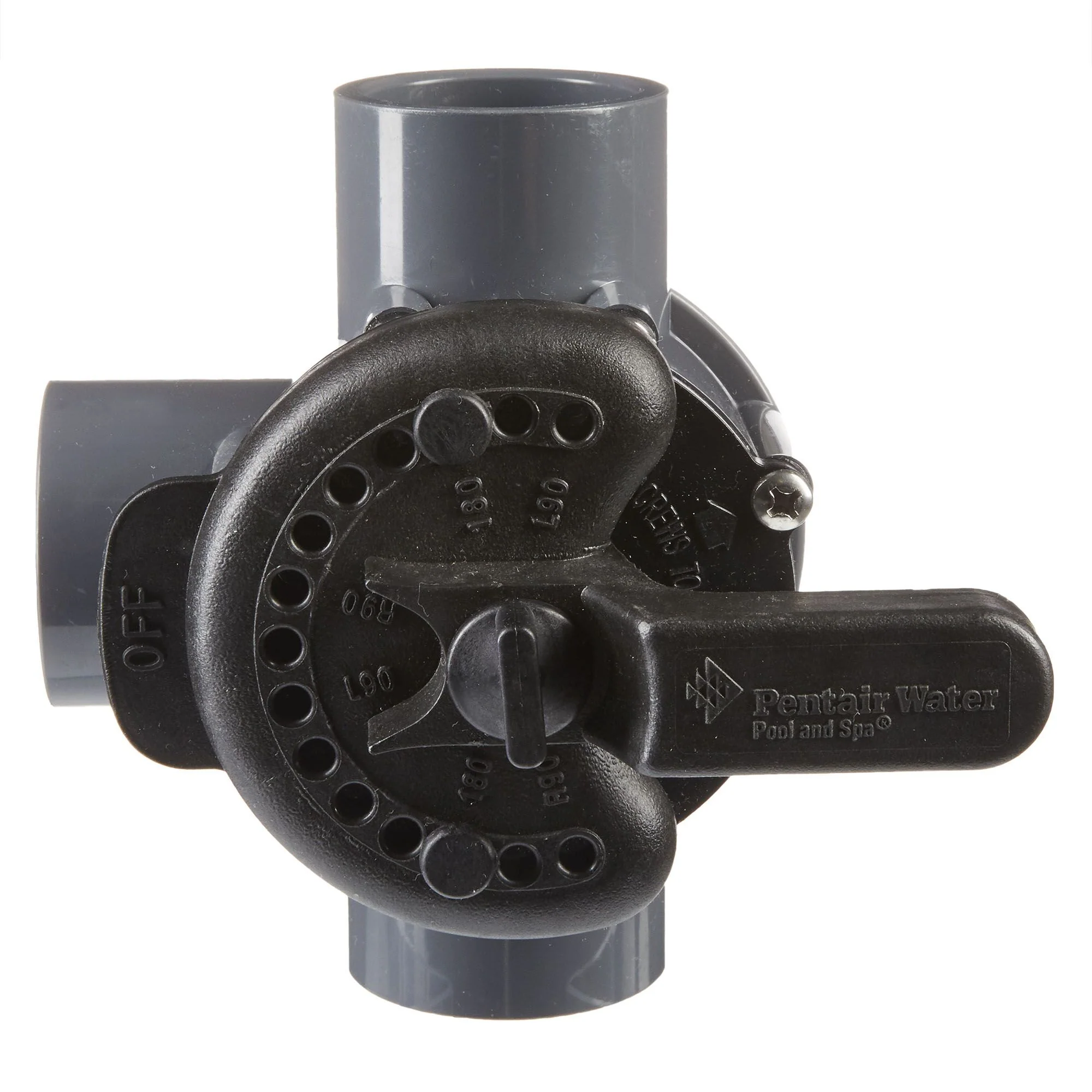 Valve 3 voies 1 1/2'' int. / 2'' ext. pvc colle Pentair 263037